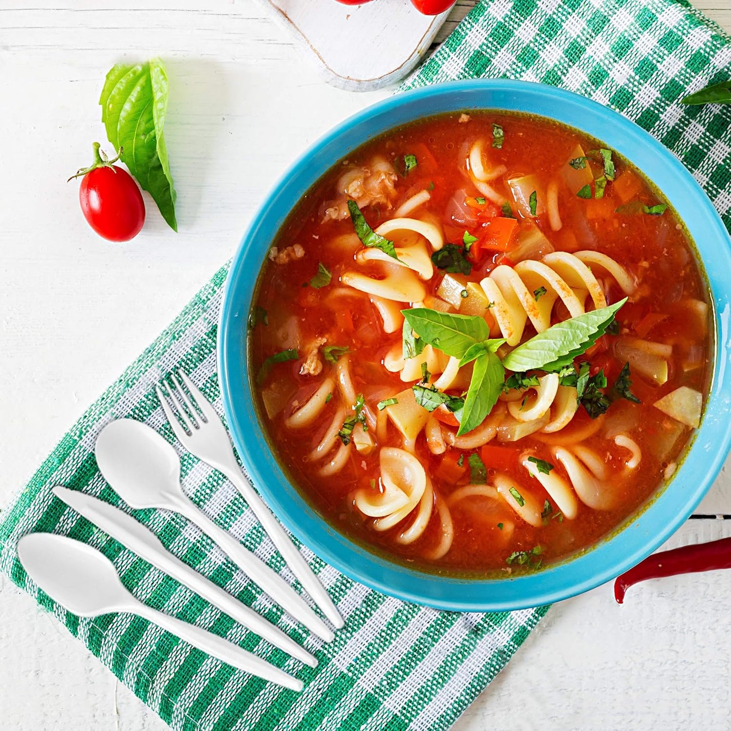 Settings 1000 Count White Plastic Forks – Disposable Cutlery for Parties, Events, Catering, and Takeout disposable forks bulk