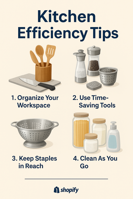 Simple Kitchen Efficiency Tips for a Smoother Cooking Routine
