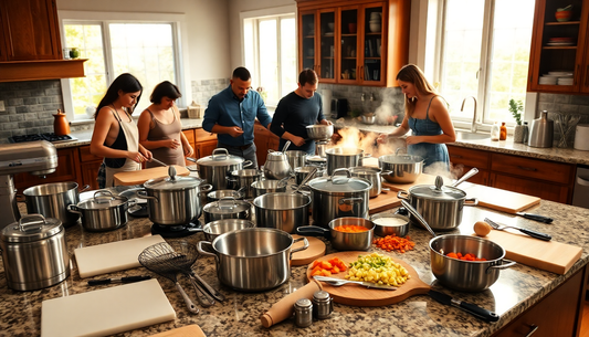Cooking for a Crowd: Essential Kitchen Tools for High-Volume Family Meals