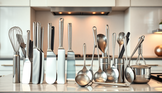 Unlock Cooking Mastery with Premium Stainless Steel Tools