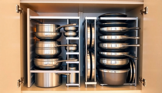 Tame the Chaos: The Best Pan Organizers for Clutter-Free Cabinets