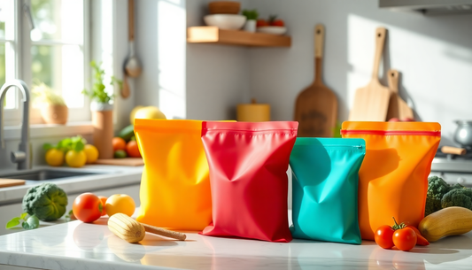 Ditch the Plastic: How Reusable Food Bags Can Help Reduce Kitchen Waste