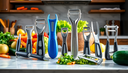 Slice Through Prep Time with the Top Kitchen Peelers