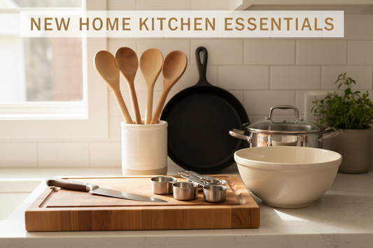 The Essential Kitchen Tools Every First-Time Homeowner Should Own