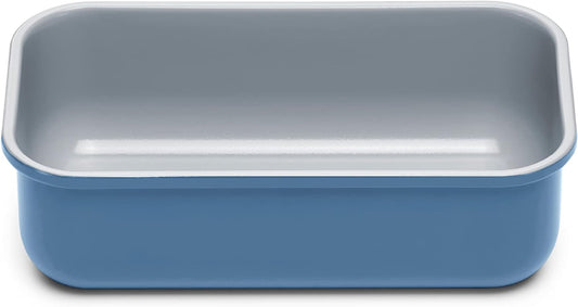 Caraway Non-Stick Ceramic 1 lb Loaf Pan - Naturally Slick Ceramic Coating - Non-Toxic, PTFE & PFOA Free - Perfect for Pound Cakes, Breads, & More - Slate