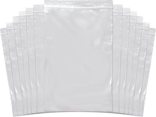 SNL | 6" X 9" - 2 MIL - 1,000 Bags | Medium | Strong | Zipper Lock Reclosable, Clear, Disposable, Plastic Bags, For Food and Storage
