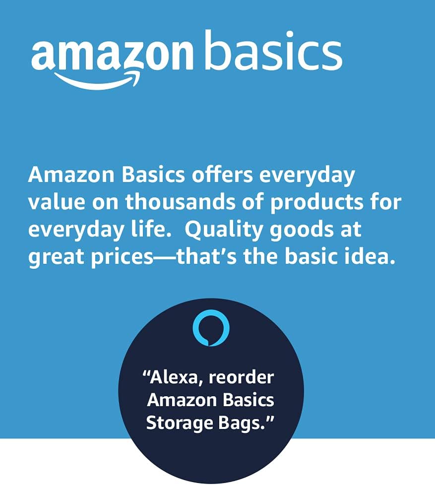 Amazon Basics Sandwich Storage Bags, 300 Count (Previously Solimo) (Pack of 2)