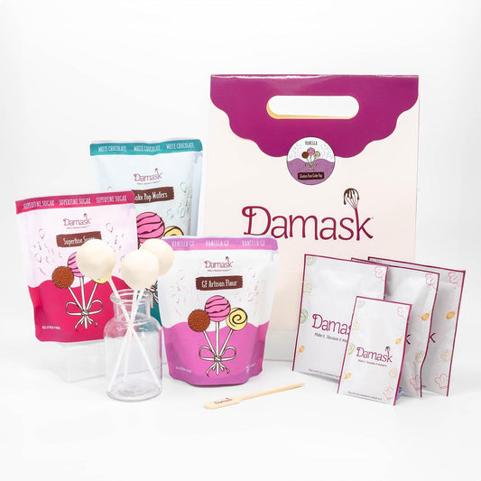 Gluten-Free Vanilla Cake Pop Kit - White Chocolate Coating