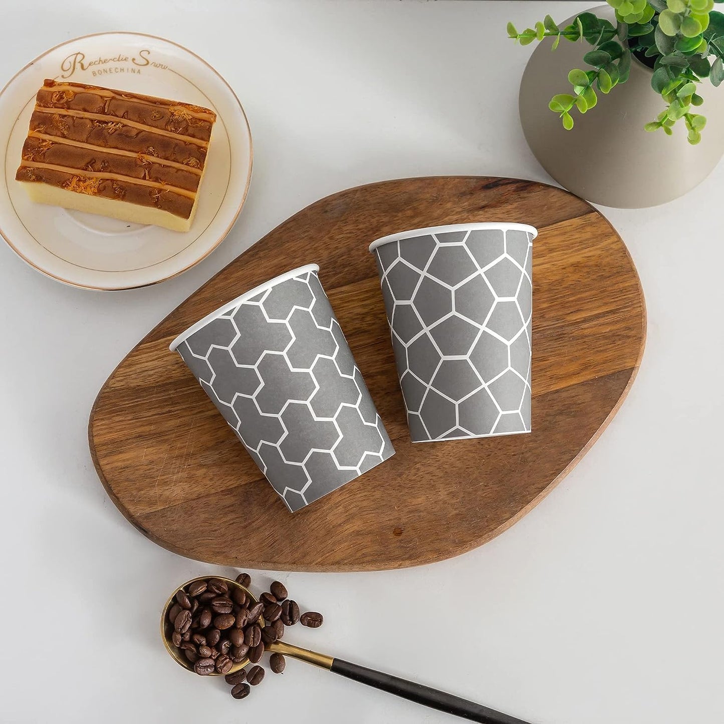 Coffee Cups 12 oz Paper Cups [1000 Count], Disposable Coffee Cups, 12 oz Hot/Cold Cups, Thickened Insulated Cup for Cafes, Office, Party, Home, Travel, and Events