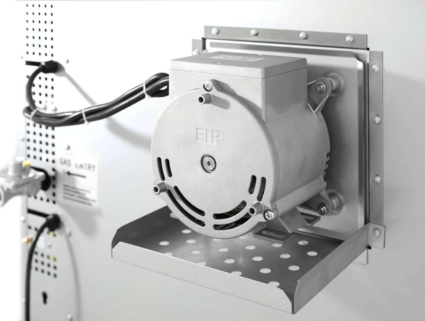 Kratos Commercial Convection Oven, Natural Gas Powered Full Size Single Deck Freestanding Oven, 54,000 BTU, Stainless Steel