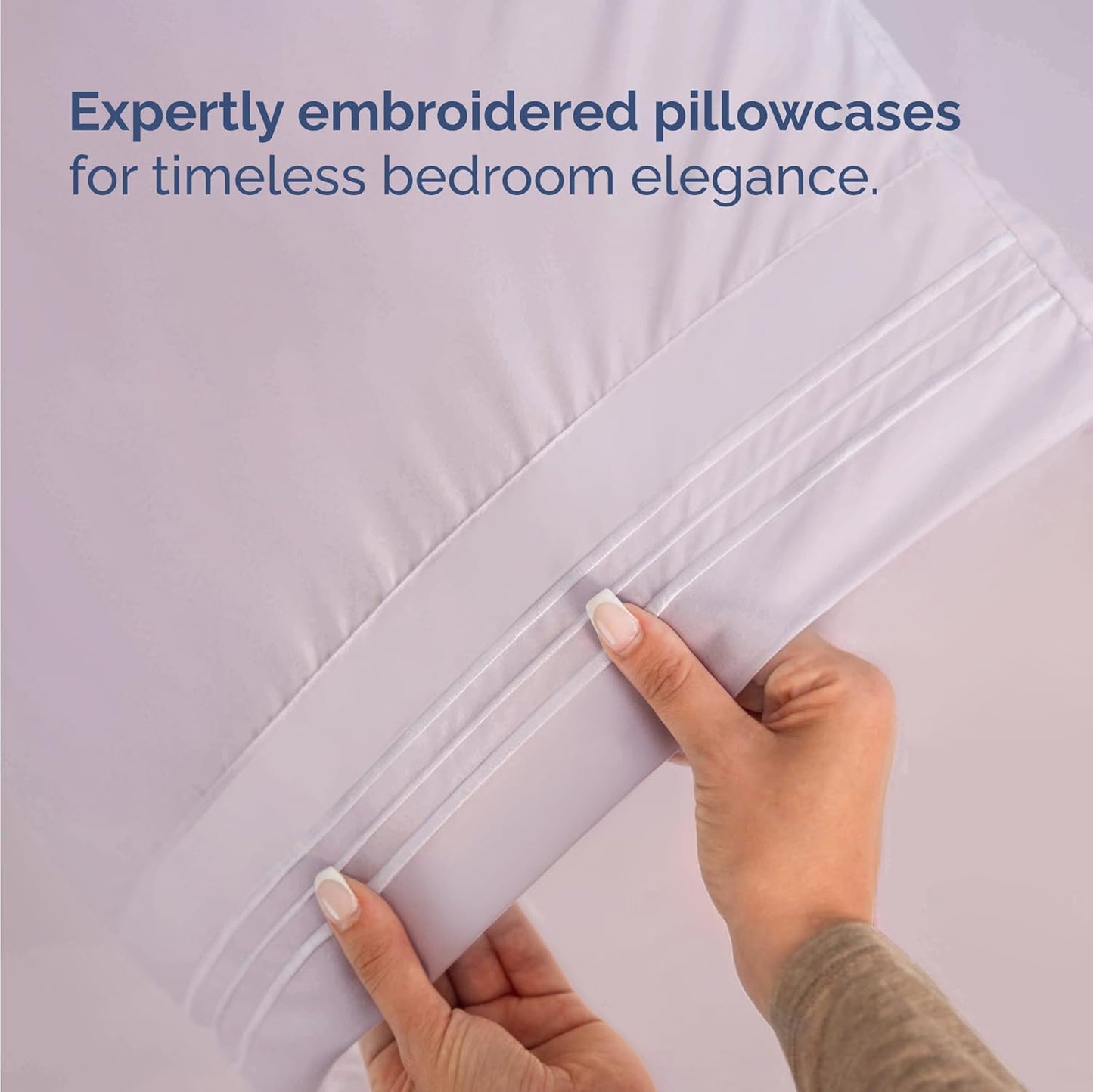 Twin Size 3 Piece Sheet Set - Comfy Breathable & Cooling Bed Sheets Set - Hotel Luxury Bedding for Women, Men, Kids, Teens, Boys & Girls - Deep Pockets, Soft, Wrinkle Free - Oeko-Tex - Light Lavender