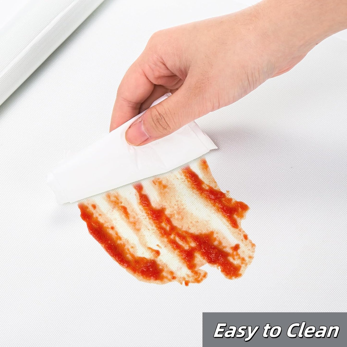 Silicone Baking Mat Roll, 16 In x 8 FT Non-Stick Pastry Mat, Cut to Any Size, Heat Resistant Food Grade Silicone Sheet, Air Fryer Liner for Pie Crust, Pizza Cookies