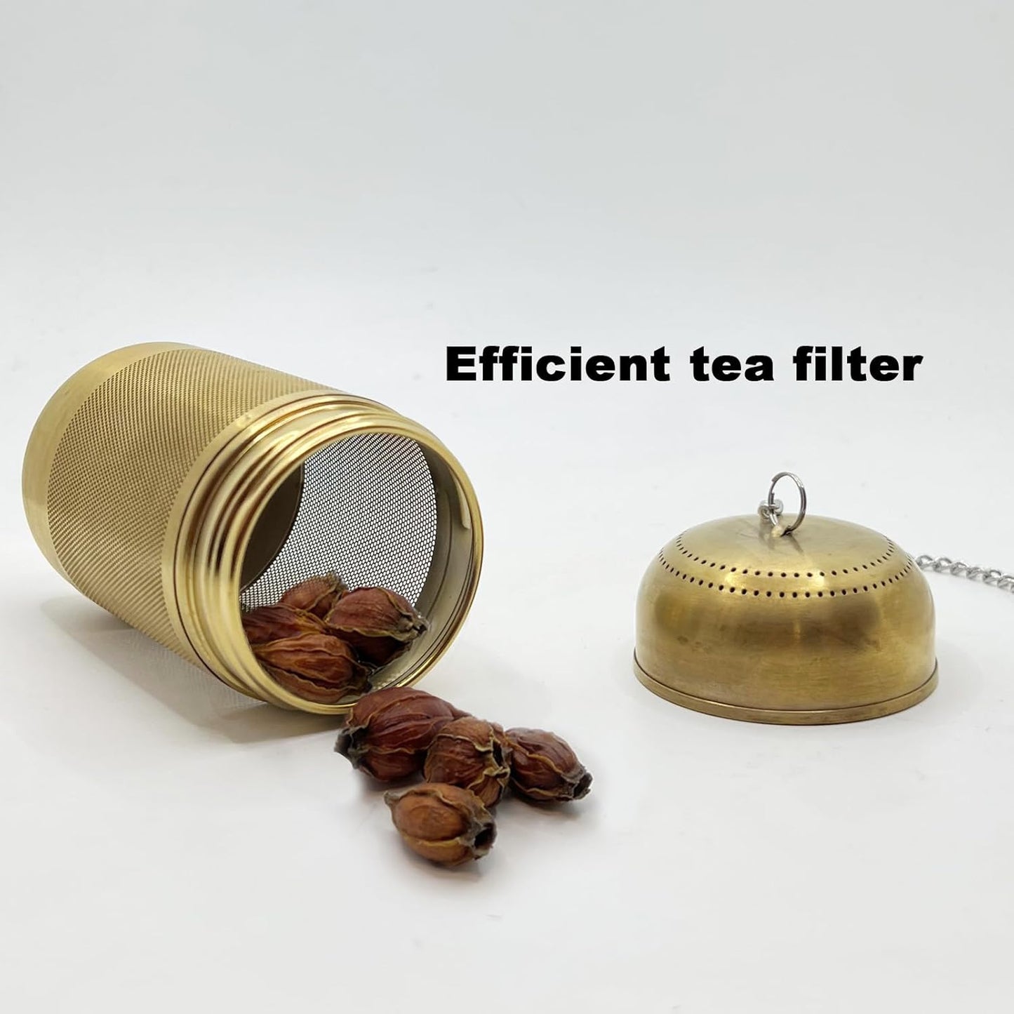 316 Stainless Steel Ion-Plated Fruit Infuser Insert &Tea Infuser for Loose Leaf,Compatible with Stanley,Hydro Flask,Iron Flask, Takeya,ThermoFlask，Reusable Filter for Herbs, Lemon, Cucumber