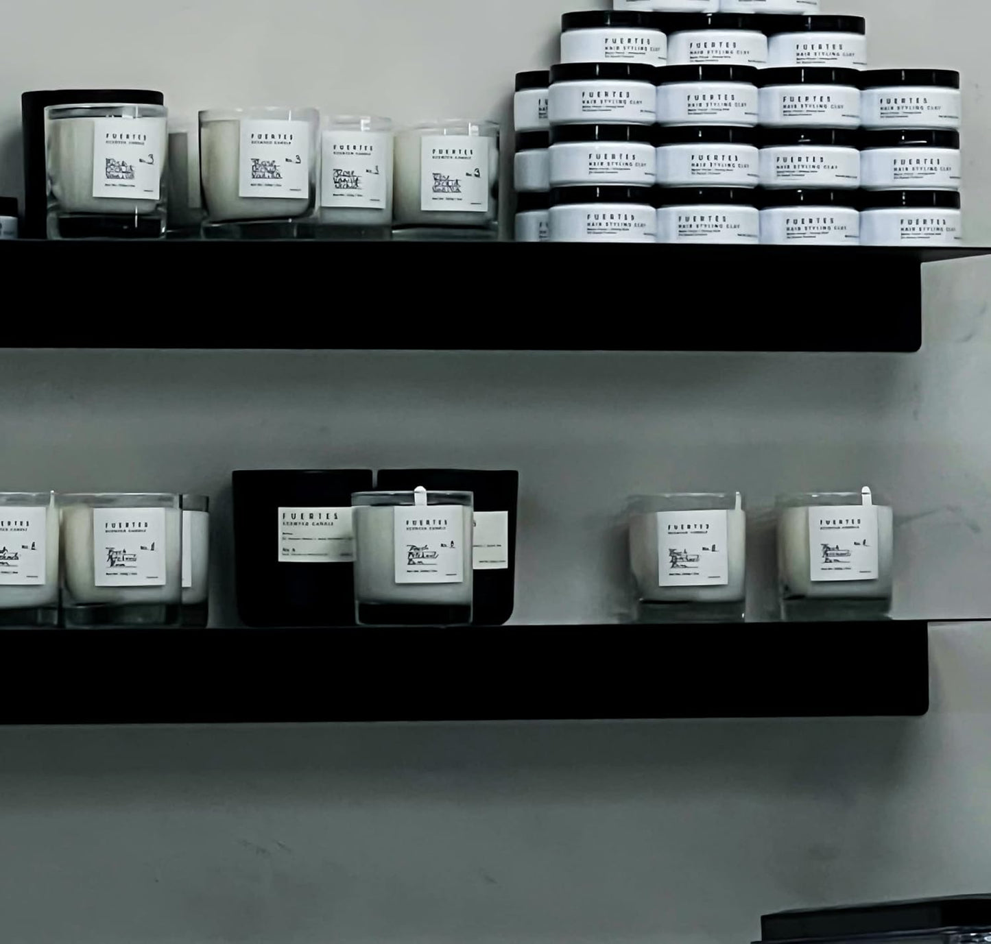 DIY CARTEL Linear Floating Shelf - Forged Raw Blackened Steel - Industrial Heavy Duty Metal Wall Mounted Modern Rustic Shelf - Made in The USA (36-inch x 8-inch Black)