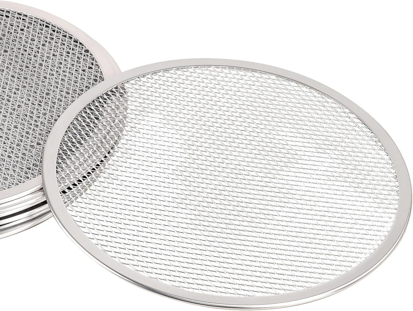 17-inch Aluminum Pizza Screen | Commercial Grade Pizza/Baking Screen for Oven | Pizza Baking Tray for Home And Restaurant | Round, Aluminum, 17-inch [1PK]