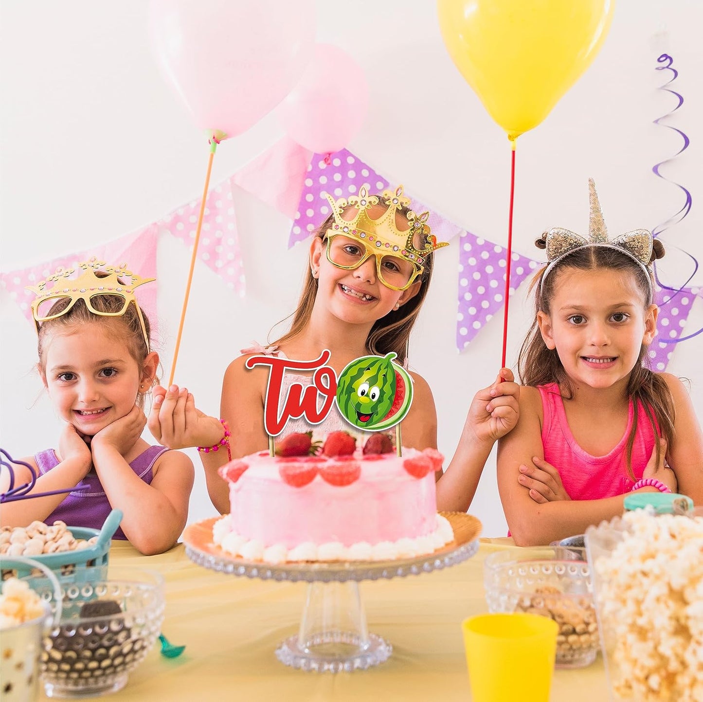 Seyal® Watermelon Two Cake Topper